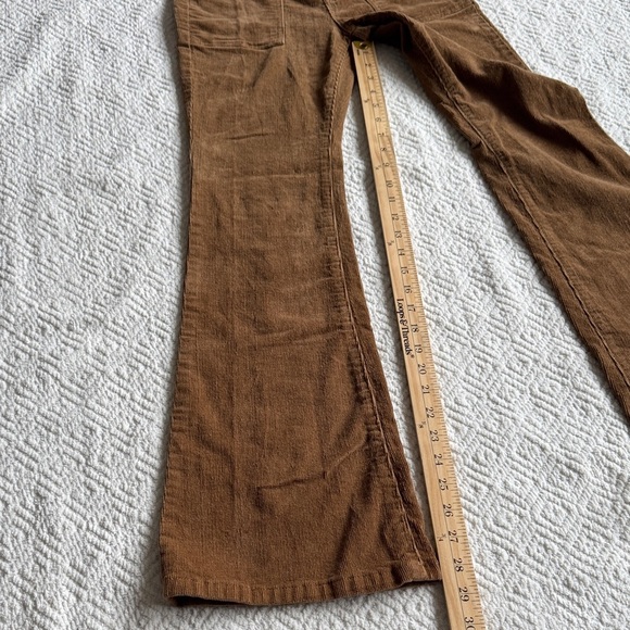 Blue Spice Tan Corduroy Junior Pants Sz 1 - Picture 5 of 6